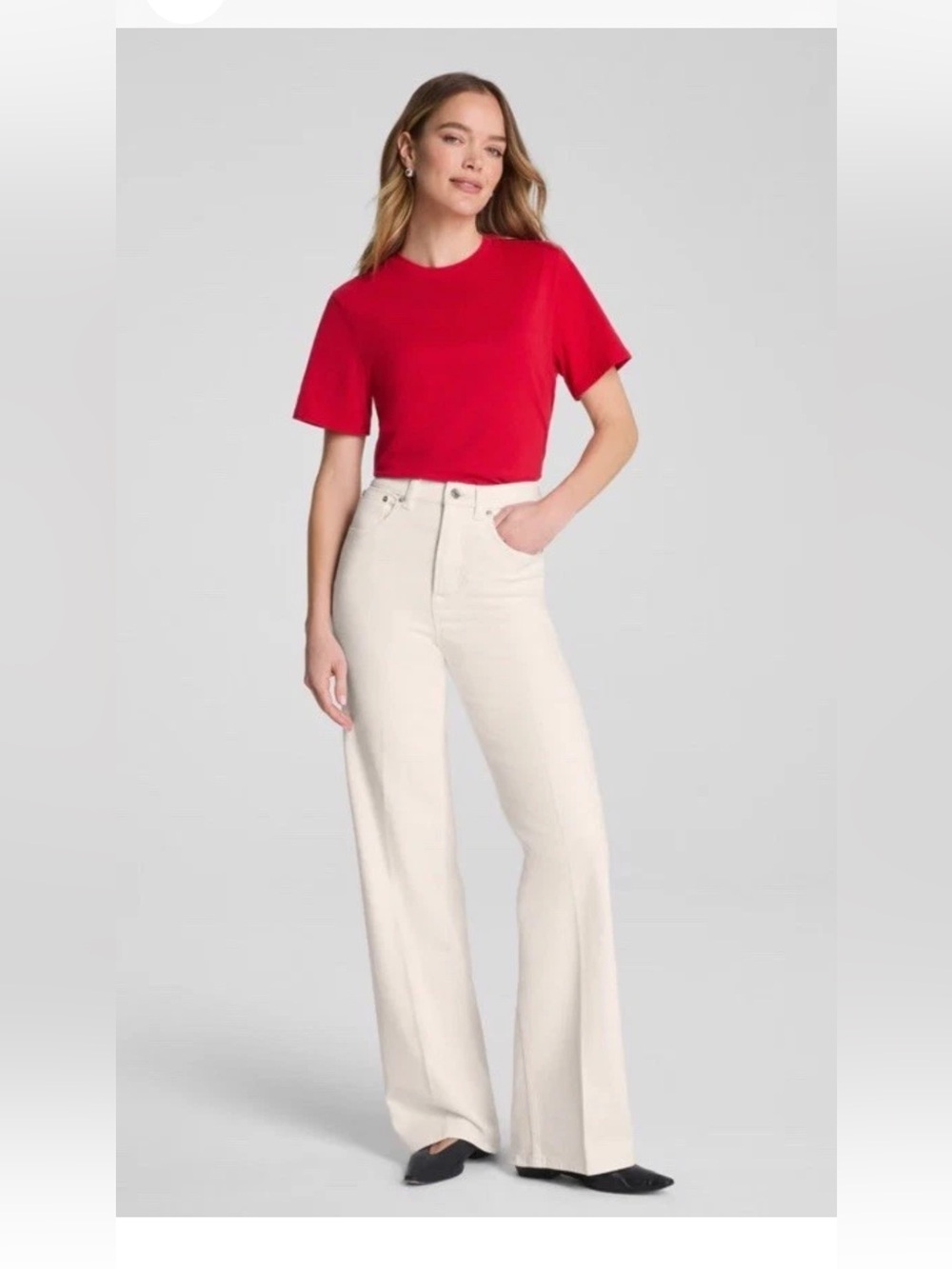 SPANXshape® Authentic 360 Wide Leg Jeans